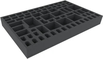 Produktbild von Schaumstoffeinlage für HeroQuest Brettspielbox, 35 Miniaturen