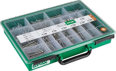 Immagine prodotto di SPAX® 4000001991169 SPAX® Mehrzweckschrauben-Sortiment 4000001991169