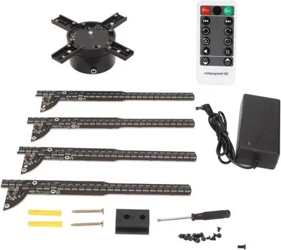 Image de Projecteur d'hologrammes 3D avec écran LED 2000 x 1152
