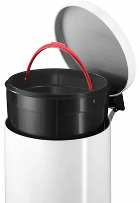 Produktbild von Hailo Design-Abfallsammler, ProfiLine Solid 14, Edelstahl, 14l, Inneneimer Kunststoff