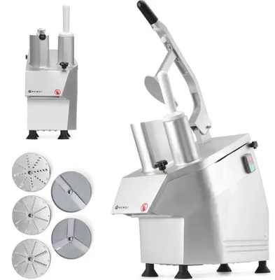 Obrázok produktu pre Krájač zeleniny – Mandolína – Elektrický kuchynský krájač – 5 vymeniteľných nožov – 550 W