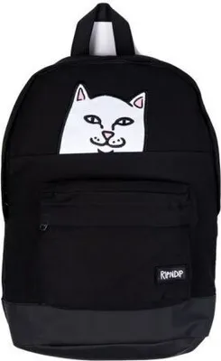 Produktbild von RIPNDIP LORD NERMAL VELCRO HANDS RUCKSACK – Schwarz – Universal
