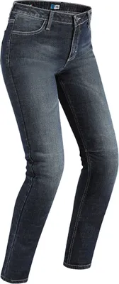 Produktbild von PMJ New Rider Damen Motorradjeans, dunkelblau, 38