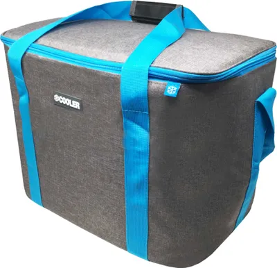 Produktbild von ToCi Kühltasche Groß 36 Liter Isoliertasche Thermotasche Picknicktasche Dunkelgrau für Picknick Camping Urlaub Wandern