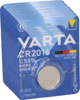 Immagine prodotto di 10x VARTA CR2016 Batteria a bottone al litio 3V in blister da 1 pezzo