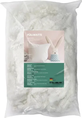 Produktbild von Primaflor Bastelwatte 2kg - Füllmaterial zum Basteln und Befüllen von Kissen - Kissenfüllung aus Watte Füllwatte zum Aufpolstern & Ausstopfen