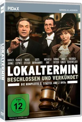 Produktbild von Lokaltermin Staffel 2: Beschlossen und verkündet - Pidax Film - (DVD Video / Komödie)
