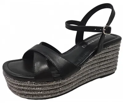 Produktbild von CAFeNOIR Sandalette Schwarz in Gr. 41