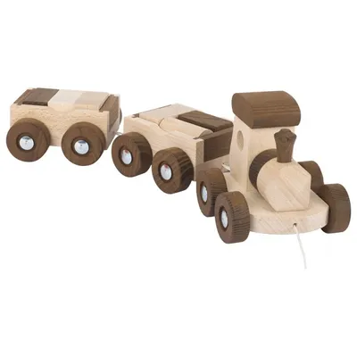 Produktbild von goki 55921 goki nature Zug Amsterdam, nature, natur/braun