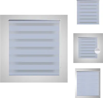 Obrázek produktu pro Dvojitá roleta 90 x 150 cm bílá - Žaluzie a rolety