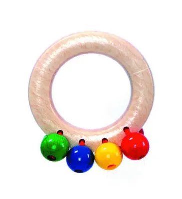 Obrázek produktu pro Dětská hračka chrastítko srdce ŠxDxV 75x50x100mm NOVINKA