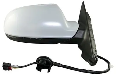 Produktbild von TYC 302-0095 Außenspiegel Seitenspiegel Rechts für AUDI A3 Sportback (8PA) Konvex Beheizt Grundiert