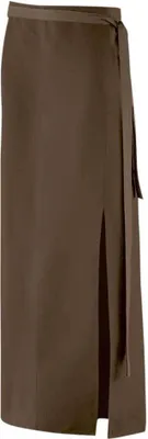Produktbild von Schürze mit Schlitz B 100 x L 100 cm, Fb. toffee : 65% Polyester 35%Baumwolle 220 g/m² : toffee