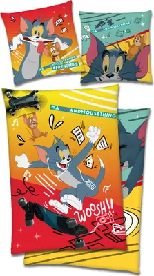 Produktbild von Tom & Jerry Cartoon Bettwäsche Linon / Renforcé