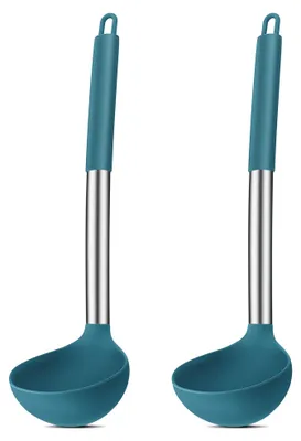 Produktbild von 2-teiliges Silikon-Pfannenwender-Set – hitzebeständig