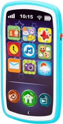 Obrázek produktu pro Winfun Hudební dětský telefon Transparentní Transparentní Jedna velikost