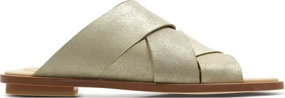 Immagine prodotto di Infradito donna elegante in pelle argento Clarks Willow Art 36