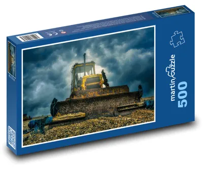 Obrázek produktu pro martinpuzzle - Puzzle 500 - Buldozer na staveništi
