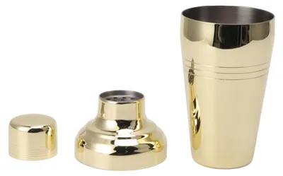 Produktbild von Cocktail-Shaker, 304 Edelstahl, Mixer, Getränk für Zuhause, Bartending-Set, Bar-Werkzeug, 510 ml, Gold