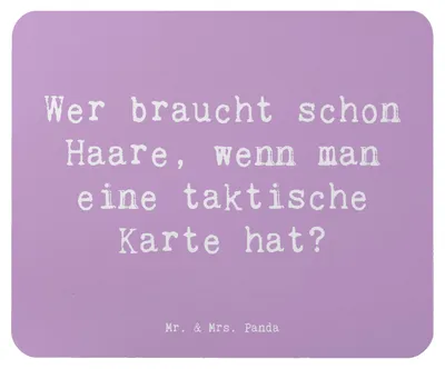 Produktbild von Mr. & Mrs. Panda Mauspad Spruch Fußballtrainer Einzigartig - Lavendeltraum - Geschenk, Fußballspruch, Trainingsplanung, laptop, Berufsalltag, Beruf, Motivation, Mouse Pad