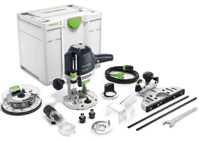 Produktbild von Festool Oberfräse OF 1400 EBQ-Plus + Box-OF-S, incl. Zubehör, Fräserbox, im Systainer SYS3