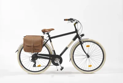 Produktbild von Cityfahrrad 28 Zoll 605 Aluminium Man Schwarz