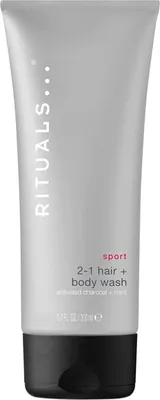 Productafbeelding van Rituals Sport Douchegel 2-in-1: Shampoo en douchegel voor haar en lichaam, 70 ml