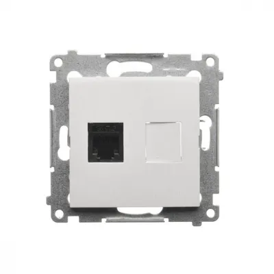 Obrázok produktu pre Kontakt-Simon DT1.01/11, Biela, Plast, IP20, 75 mm, 32 mm, 75 mm