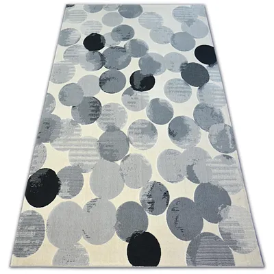Produktbild von Teppich SCANDI 18461/752 - Ring creme grau schwarz Mehrfarben 160x230 cm