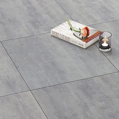 30 PVC-Fliesen Betonoptik 30x30 cm grau selbstklebend wasserdicht