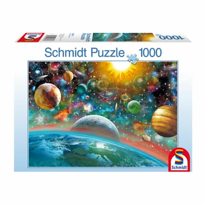 Produktbild von 1000 Teile Schmidt Spiele Puzzle Weltall 58176