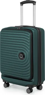 Produktbild von HAUPTSTADTKOFFER Mitte - Handgepäck-Koffer 55x40x20 cm Bordkoffer Laptop-Fach, Business Flugzeug-Trolley, Laptopkoffer erweiterbar, TSA ,Waldgrün