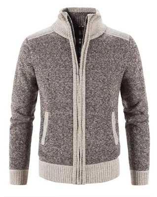 Productafbeelding van Heren Cardigan met Lange Mouwen en Zakken