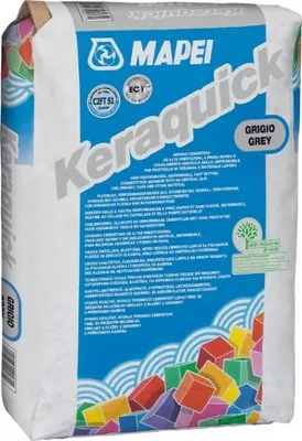 Produktbild von Mapei KERAQUICK Schnellflexklebemörtel Grau 25 Kg
