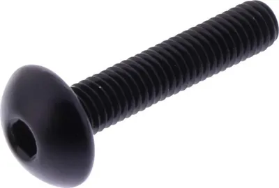 Immagine prodotto di Vite a testa bombata JMP Bolt M5x0,8mm 25mm alluminio nero