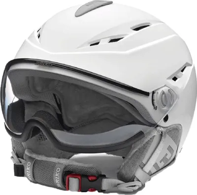 Immagine prodotto di Casco da sci Briko Chione con visiera, colore bianco, taglia L