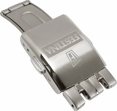 Produktbild von Festina Titanium Faltschließe mit Schließenanstoßglied Titan | F20466