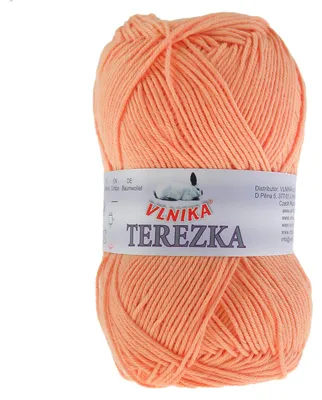 Produktbild von 50g Strickgarn Häkelgarn Terezka 100% Baumwolle Baumwollgarn Baumwollstrickgarn