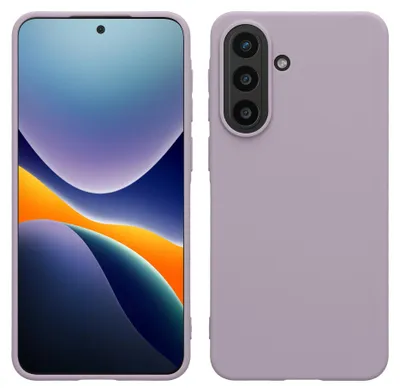 Produktbild von kwmobile Handyhülle für Samsung Galaxy A57 5G Hülle - TPU Case - Kabelloses Laden - Schutzhülle Cover in Lavendel