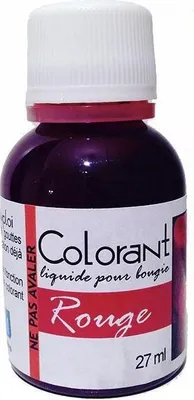 Obrázek produktu pro Barva na svíčky 27 ml - červená