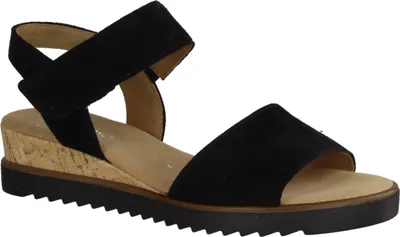 Produktbild von Gabor (0) Keilsandaletten KAPSEL-KOLL Damen 31353337323837 Schwarz 38 1/2 EU