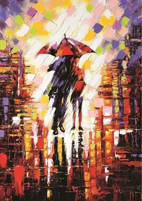 Zdjęcie produktu dla ART PUZZLE Puzzle Miłość pod parasolem 500 elementów