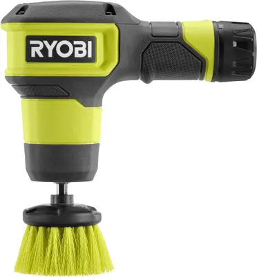 Produktbild von RYOBI Akku-Reinigungsbürste Mini RSCR4-120G 4V 2Ah mit 300 U/min-1, Autoreifen,