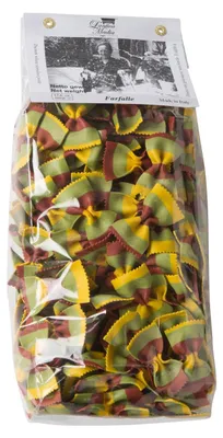 Obrázok produktu pre Cestoviny l'Antica Madia Farfalle 3 farby 500 g - Farebné talianske cestoviny
