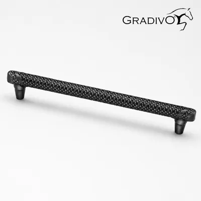 Produktbild von Möbelgriff Küchengriffe Schrankgriff Bügelgriff Schubladengriffe 630 Schwarz 128 mm