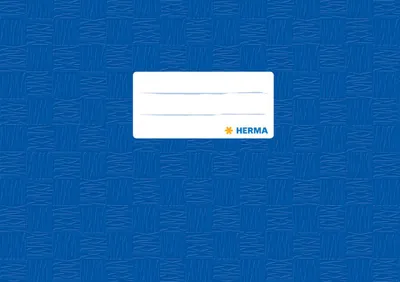 Produktbild von HERMA Heftschoner DIN A5 quer aus PP dunkelblau gedeckt