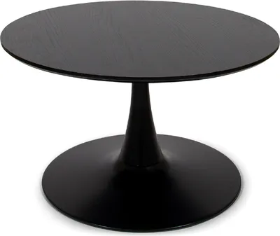 Produktbild von Milton & Oldbrook Couchtisch Ø 80 cm Prague Schwarz