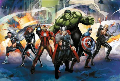 Produktbild von Puzzle - 160 - Superkräfte - Disney Marvel The Avengers - Trefl 15428