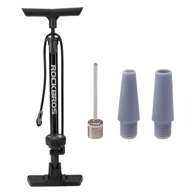 Obrázek produktu pro ROCKBROS stojanová pumpa na kolo 150 PSI s manometrem, pumpa na kolo, Schrader/Presta, pro silniční kola a MTB
