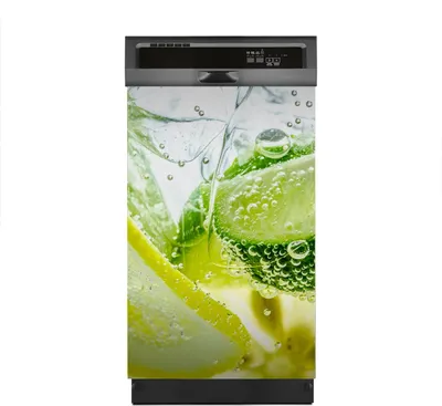 Produktbild von Aufkleber sticker 45x70 cm Dekorative folie Spülmaschine - Farbige Früchte